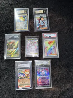 Pokemon Graded 7 Card Lot Gardevoir SIR PSA / TAG / CGC PRISTINE GRADE 10 Promo - Image 1