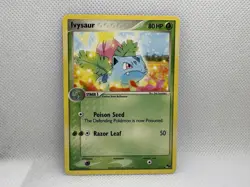 Pokemon TCG Ivysaur Pop Series 2 Card 7/17 Non Holo NM - Image 1