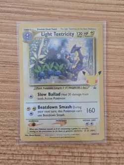 Light Toxtricity SWSH137 SWSH: Sword & Shield Promo Cards Holo - Image 1