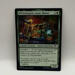 Lot of 5 MTG TMNT Ninja Turtles Leonardo Raphael Michaelangelo Donatello Jennika - Image 4