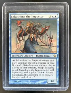 2005 Magic MTG Saviors of Kamigawa Sakashima Impostor #53 - Image 1