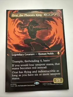 Ozai, the Phoenix King (0335) (Borderless) Avatar: The Last Airbender Regular - Image 1