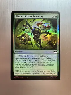 Mutant Chain Reaction - 125 - MTG: Teenage Mutant Ninja Turtles - Common - Foil - Image 1