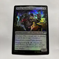 Bebop, Warthog Warrior (Foil) 0059 - TMT Teenage Mutant Ninja Turtles TMNT - MTG - Image 1