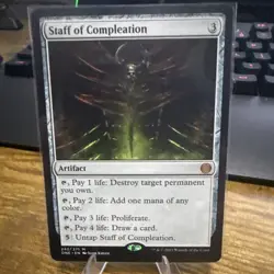 Staff of Compleation - Phyrexia: All Will Be One (242) | NM Normal | [ONE] - Image 1