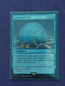 Inexorable Tide (Surge Foil) #265 (NM) Final Fantasy FIC Magic MTG - Image 1
