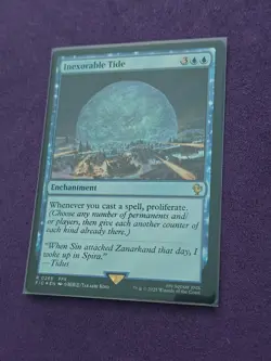 Inexorable Tide (Surge Foil) #265 (NM) Final Fantasy FIC Magic MTG - Image 2