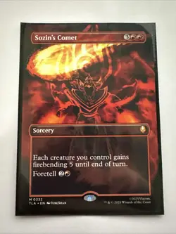 Sozin's Comet (0332) (Borderless) Avatar: The Last Airbender Regular - Image 1