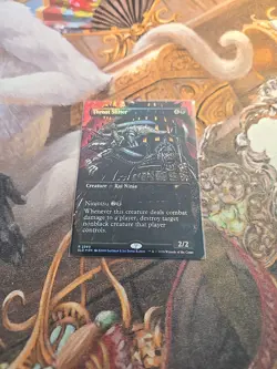 Throat Slitter 2360 Foil MTG Secret Lair - NM - - Image 1