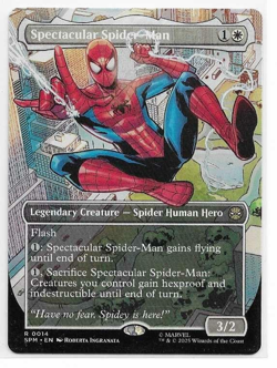 Spectacular Spider-Man (Borderless) - Marvel's Spider-Man - MTG - Rare - Image 1