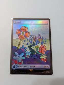 SpongeBob MTG Island (1940) (Rainbow Foil) Secret Lair Drop Foil - Image 1