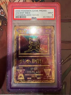 Graded PSA 9 Ancient Mew Pokemon 2000 Movie Promo - Image 1