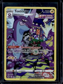 2023 Pokemon SWSH Crown Zenith Toxtricity Galarian Gallery #GG09/GG70 - Image 1
