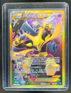 2016 Pokemon XY Fates Collide Alakazam Full Art #125/124 - Image 1