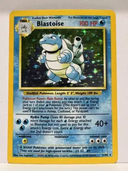1999 Pokemon Base Set Blastoise Holo 2/102 - PSA 8.5 - 9 Estimate Free Shipping - Image 1