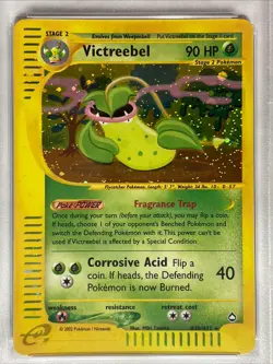 2003 POKEMON AQUAPOLIS #H30 VICTREEBEL Vintage HOLO PSA 7 Near Mint! Very Clean - Image 2