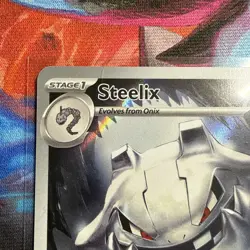 Steelix 150/132 Mega Evolution Pokemon TCG Card Near Mint/Mint Condition - Image 2