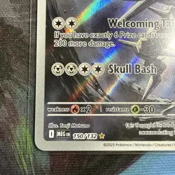 Steelix 150/132 Mega Evolution Pokemon TCG Card Near Mint/Mint Condition - Image 5