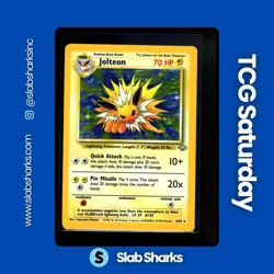 1999 POKEMON JUNGLE #4/64 JOLTEON HOLO RARE - Image 1