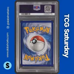 2017 POKEMON XY FURIOUS FISTS MEGA POWERS COLL PROMO #55A/111 M LUCARIO EX PSA 7 - Image 2