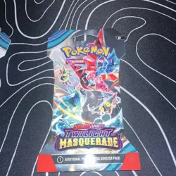 Pokemon Scarlet & Violet Twilight Masquerade Booster Pack Pair (2 Hanger Packs) - Image 5