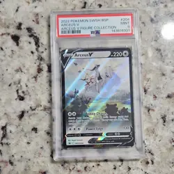 Pokemon TCG Arceus V SWSH204 Promo Holo PSA 9 Sword & Shield EN 2022 - Image 1