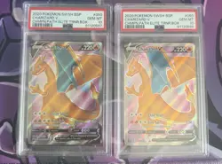 2020 Pokemon Charizard V #50 Champions Path ETB Promo PSA 10 Sequential Set - Image 1