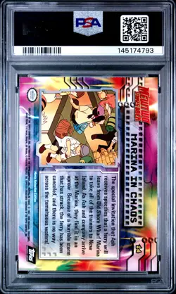 1999 TOPPS POKEMON THE MOVIE EDITION MARINA IN CHAOS #14 MOVIE EDITION PSA 5 - Image 2