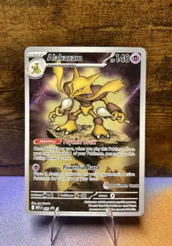 Alakazam - 009 (Pokemon Center Exclusive) 009 Me: Mega Evolution Promo Holo - Image 1
