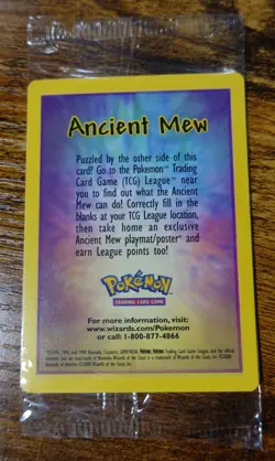 Ancient Mew Sealed Promo Error OC MC Misprint Alignment Dot Pokemon Off-Center + - Image 2