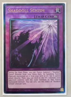 Shaddoll Schism 1st Edition Prismatic Ultimate Rare RA01-EN077 Yu-Gi-Oh! - Image 1