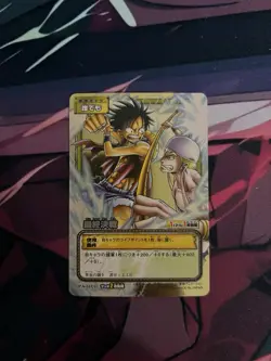 One Piece Card Game CCG Japanese Vow Adventurers Bandai PA-W01 Monkey D. Luffy - Image 1