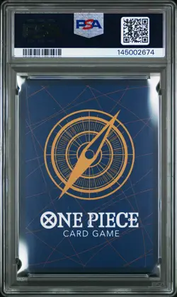 2025 ONE PIECE OP13-CARRYING ON HIS WILL ALTERNATE ART MONKEY D. LUFFY PSA 10 - Image 2