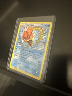Pokemon Shiny Gyarados TCG Holo Card XY109 LP Condition - Image 3