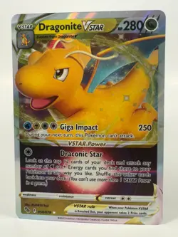 Dragonite Vstar 050/078 Pokemon Go Holo Pokemon Card - Image 1