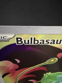 Bulbasaur 133/132 Mega Evolution Stamped Holo Illustration Rare Pokemon Card - Image 3