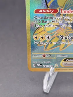 Pokemon TCG English Card PAF Paldean Fates Miraidon ex 243/091 Full Art - Image 5