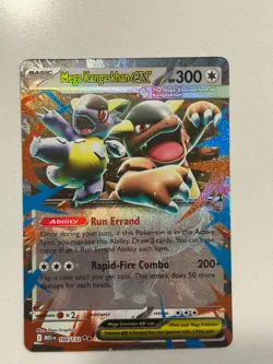 Pokemon Card Mega Evolution Mega Kangaskhan ex 104/132 - Image 1