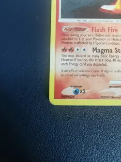 Pokemon Card Heatran 6/146 D&P Legends Awakened Holo Rare - Image 4