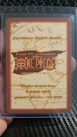 BANDAI One Piece Hyper Battle LUFFY PIRATES S127 HOLO FOIL SCARCE EARLY CARD - Image 2