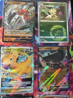 Pokemon 16 Card Lot nm V Max Mega Amazing Ex HOLO Rare Hits Only B43 - Image 5