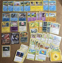 Pokemon TCG Pokemon GO Huge Card Lot of Rare Holo/reverse Holos/EXs/C/UC Cards - Image 1