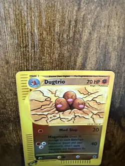 Pokemon TCG Dugtrio Reverse Holo Card 44/165 Expedition Base Set - Image 5
