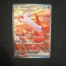 Pokemon Latias EX TCG Surging Sparks Scarlet & Violet Card 239/191 - Image 1