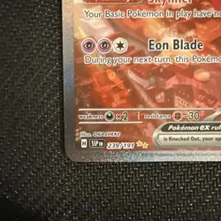 Pokemon Latias EX TCG Surging Sparks Scarlet & Violet Card 239/191 - Image 2