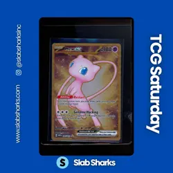 2023 POKEMON SV 151 UPC #205/165 MEW EX METAL CARD - Image 1