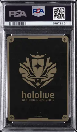 2025 HOLOLIVE OFFICIAL CARD GAME JPN ENTRY PR PACK VOL.3 NINOMAE INA'NIS PSA 10 - Image 2