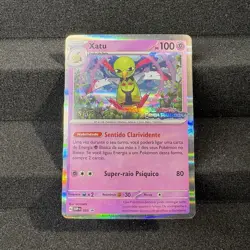 Portuguese Xatu 059 Prerelease Staff 059 Sv: Scarlet & Violet Promo Cards - Image 1