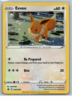 Eevee Promo SWSH: Sword & Shield Promo Cards SWSH190 LP - Image 1