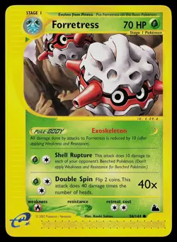 Pokemon Card - Forretress Skyridge 56/144 Non Holo - Image 1